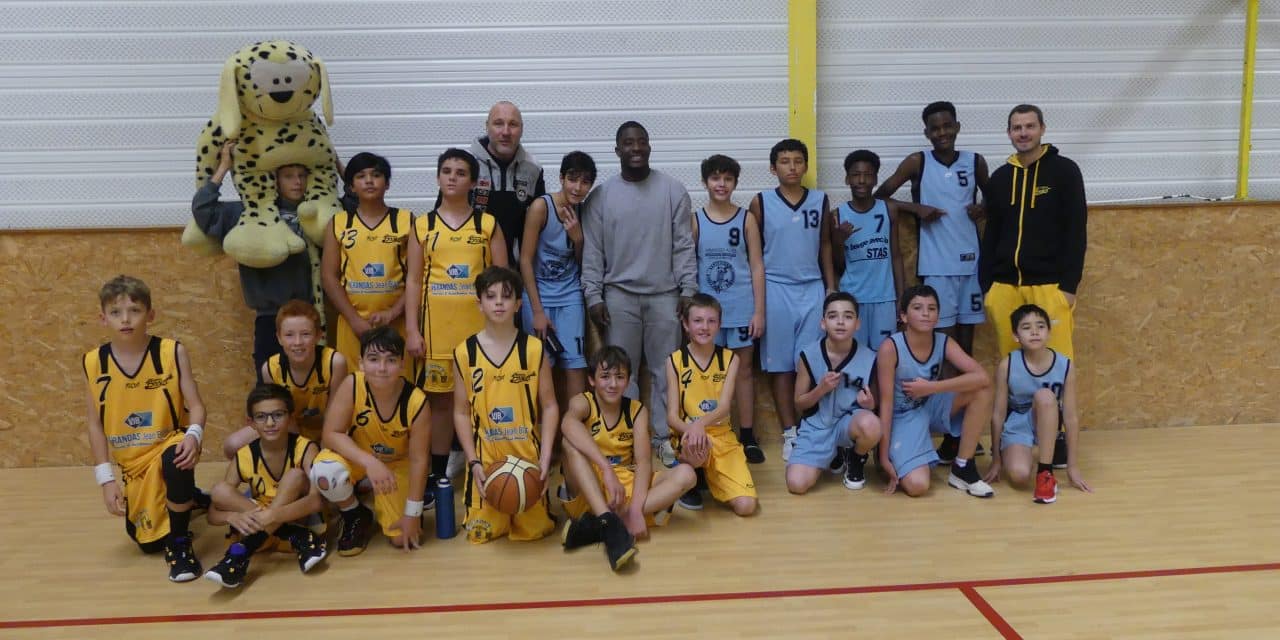 Rencontre U13M avec St Etienne BTS