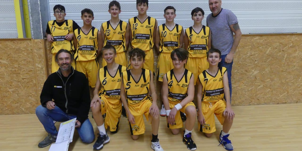 Pour nos U15M : Réception de Montrond