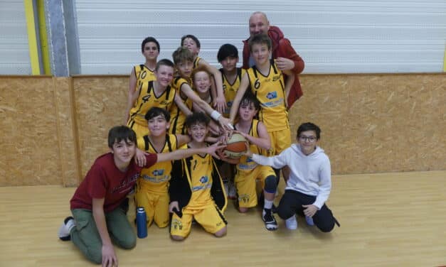 U13M : match contre les premiers de la poule ce samedi 25/02