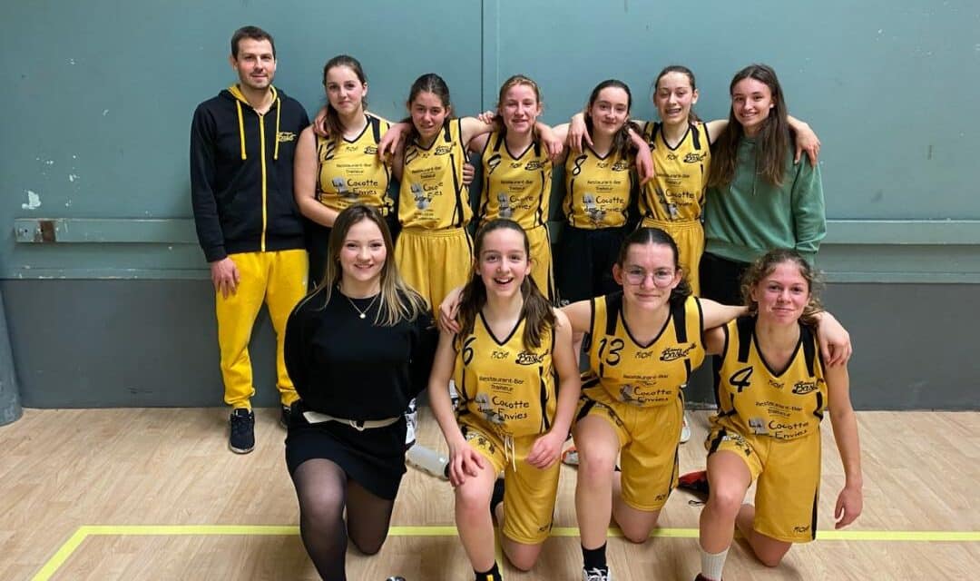 Une victoire des U15F en déplacement dans le Roannais
