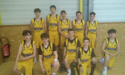 Défaite de 1 point des U15M lors du derby ce samedi 1er avril