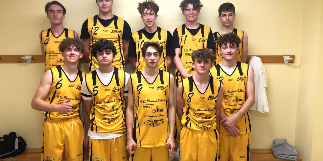 Match des U17M en déplacement à St Chamond pour la première place de la poule ….