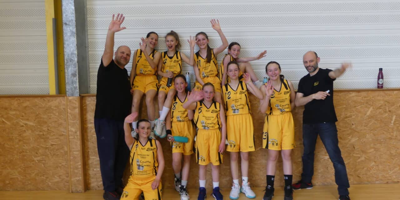 Samedi 29 avril, nos U13F rencontraient St Romain le Puy, la lanterne rouge de la poule.