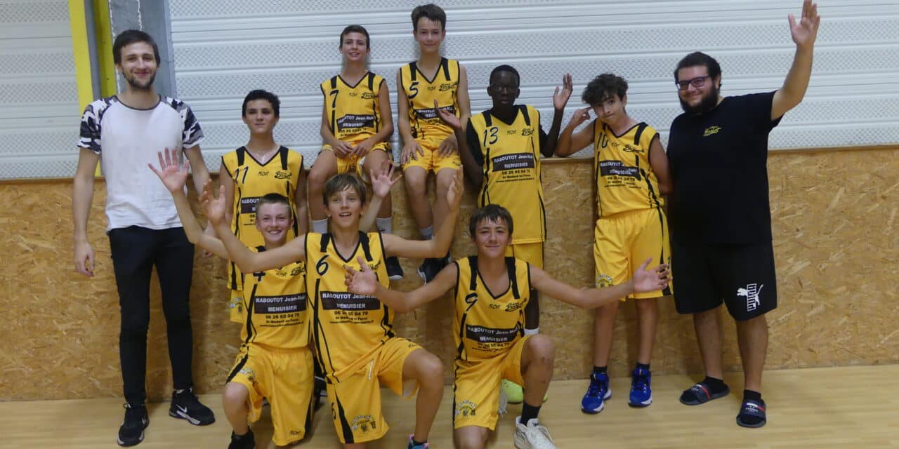 Une belle performance des U15M à domicile contre St Galmier