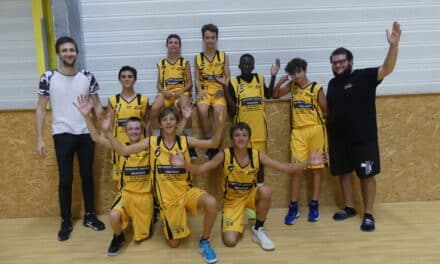 Une belle performance des U15M à domicile contre St Galmier