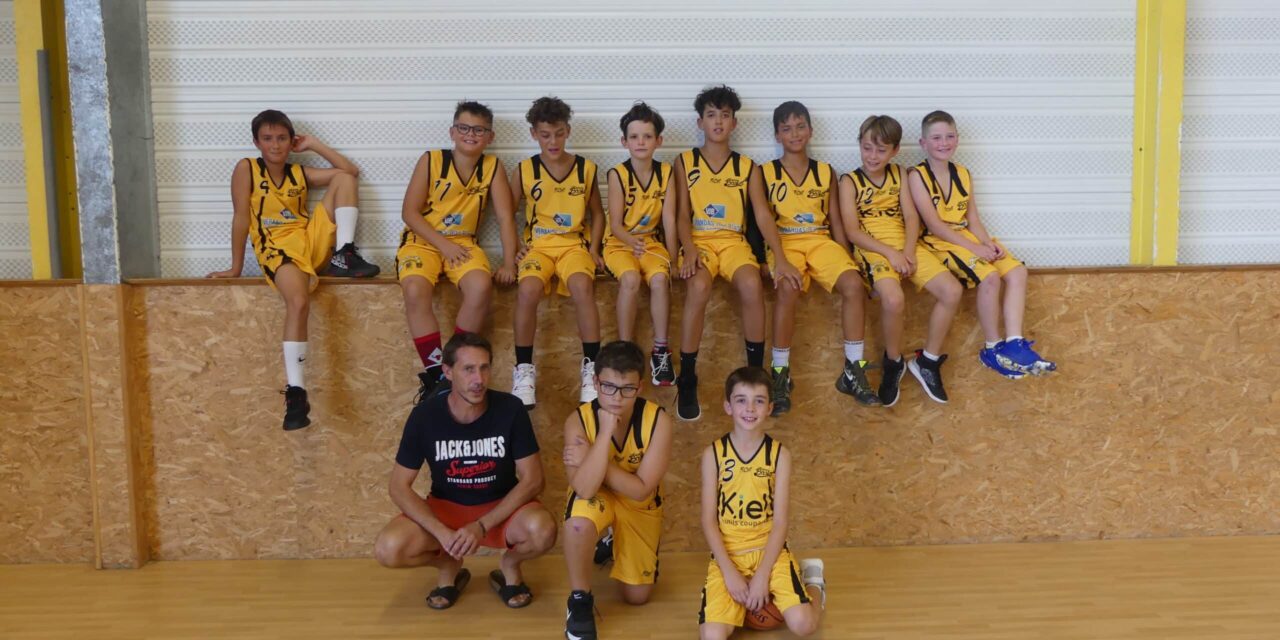 Un match intensif pour les U13M D3 ce samedi 30 septembre…