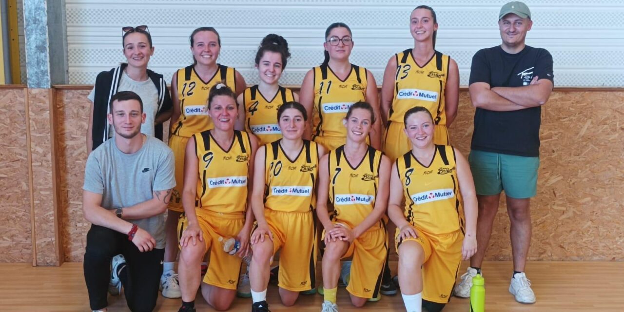 1er match à domicile des seniors Filles ce samedi
