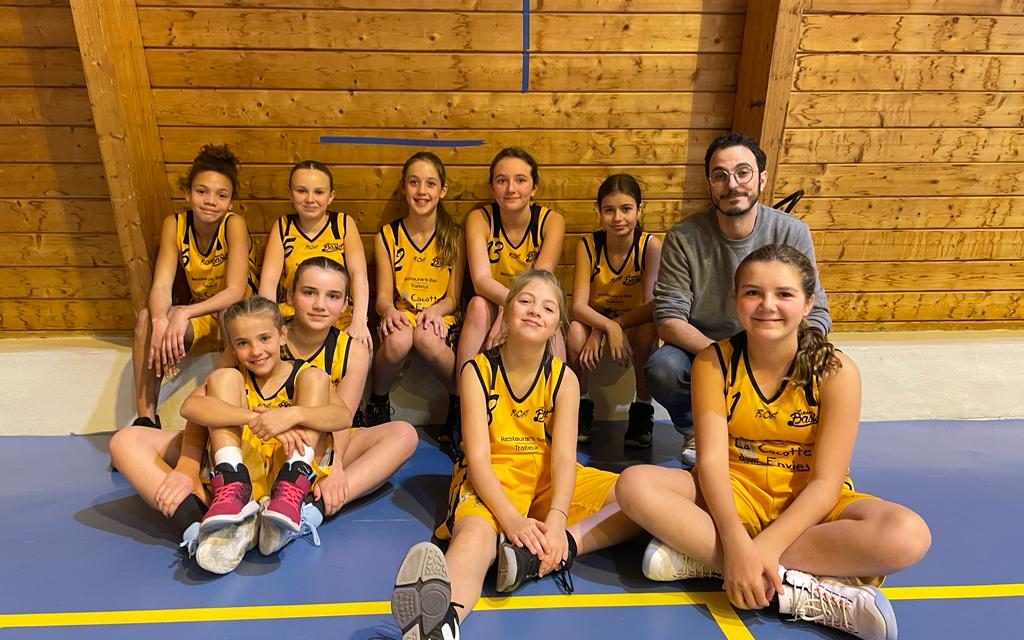 Résumé du match des U13F2 en déplacement ce samedi 25/11/23
