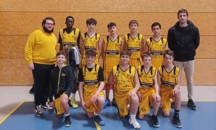 Superbe victoire des garçons 81 à 75 à Saint-Héand !