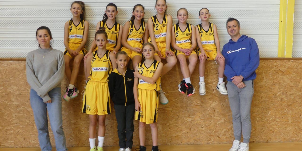 Il a manqué qu&rsquo;un  point pour les U13F D1 ….