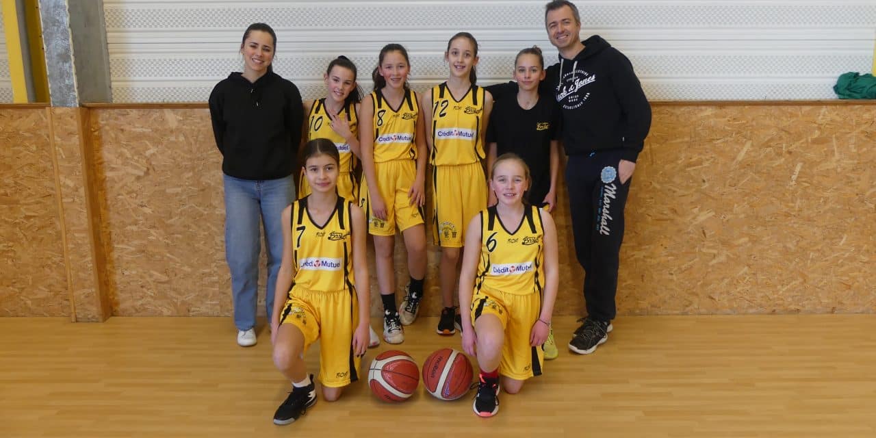 Match à domicile pour l&rsquo;équipe U13 filles D2 ce samedi 20 janvier