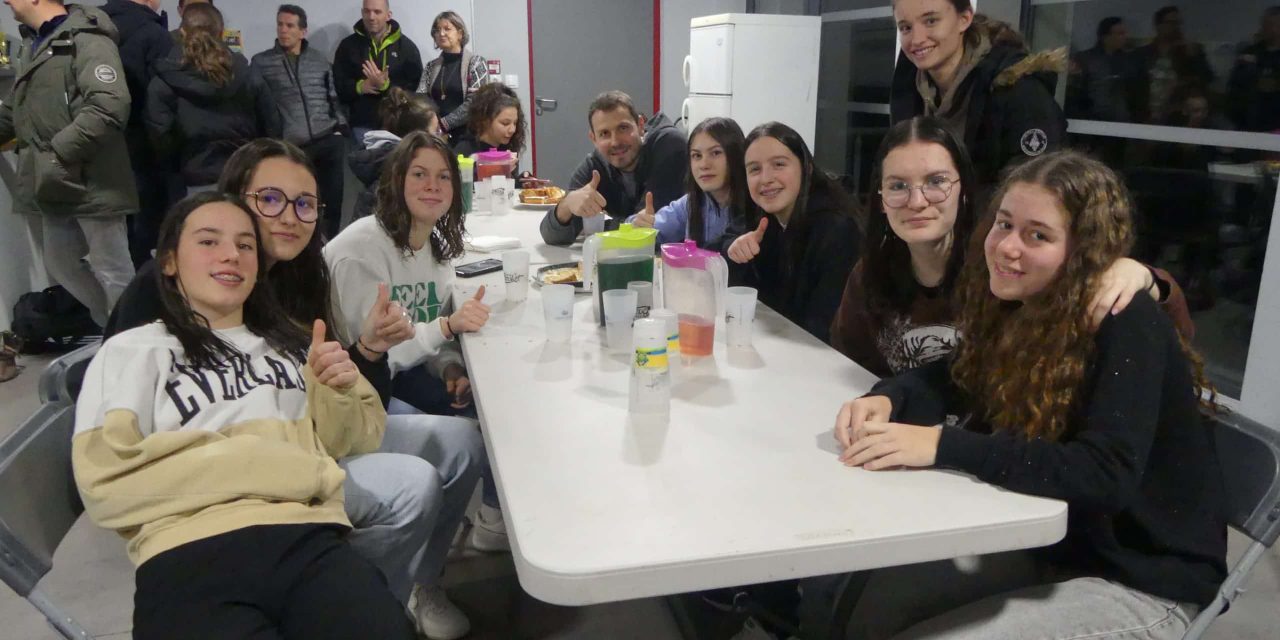 Victoire à domicile pour les U15F…