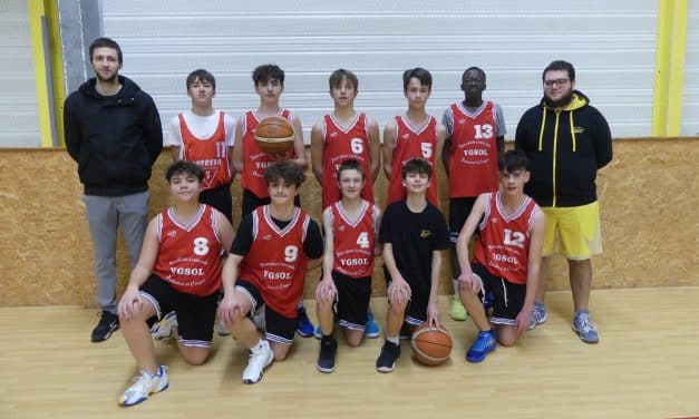 Belle victoire des U15M ce samedi 20 janvier à domicile …