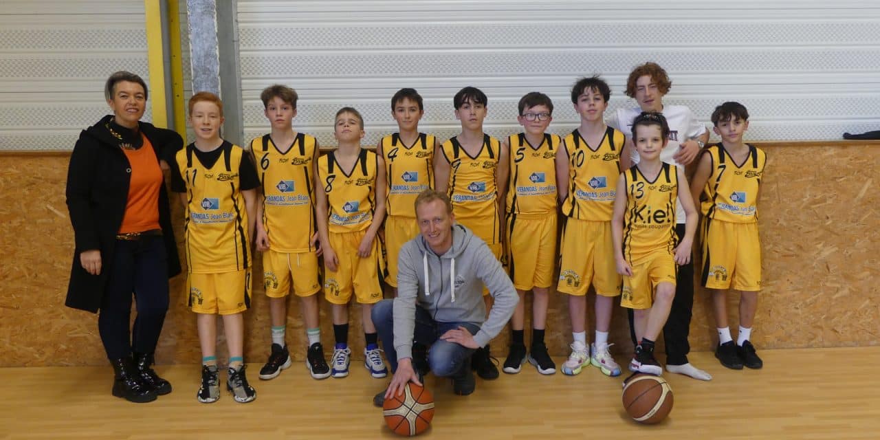 résumé du match des U13MD1 ce samedi 10/02 à la Halle des sports