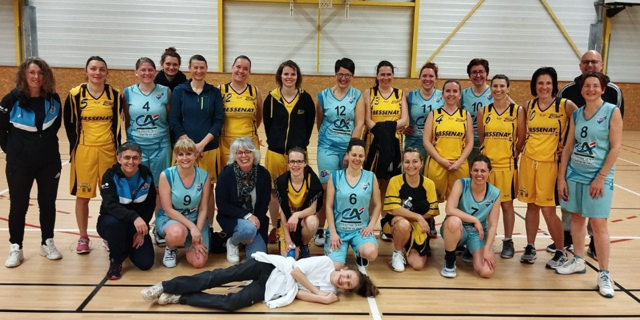 Match des Loisirs F contre St Martin en Haut