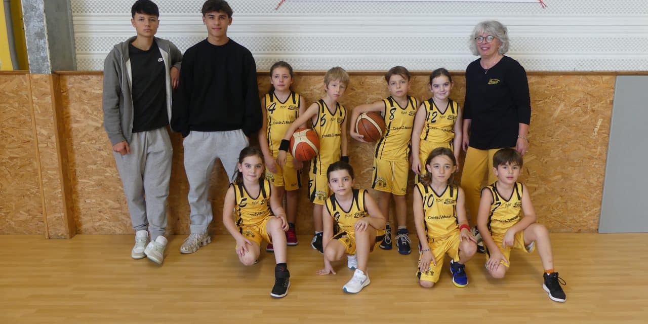 Une bonne reprise des U9 ce samedi à la halle des sports…