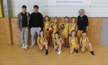 Une bonne reprise des U9 ce samedi à la halle des sports…
