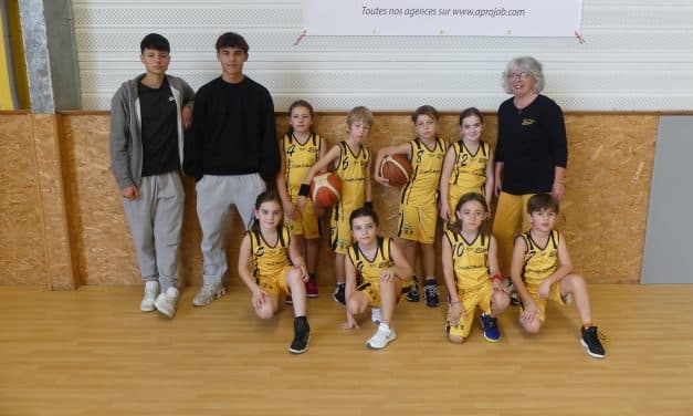 Une bonne reprise des U9 ce samedi à la halle des sports…