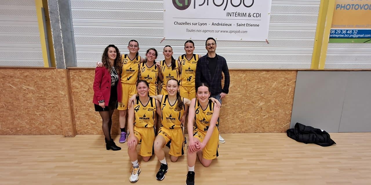 Victoire des U18F contre Vallée du Jarnossin