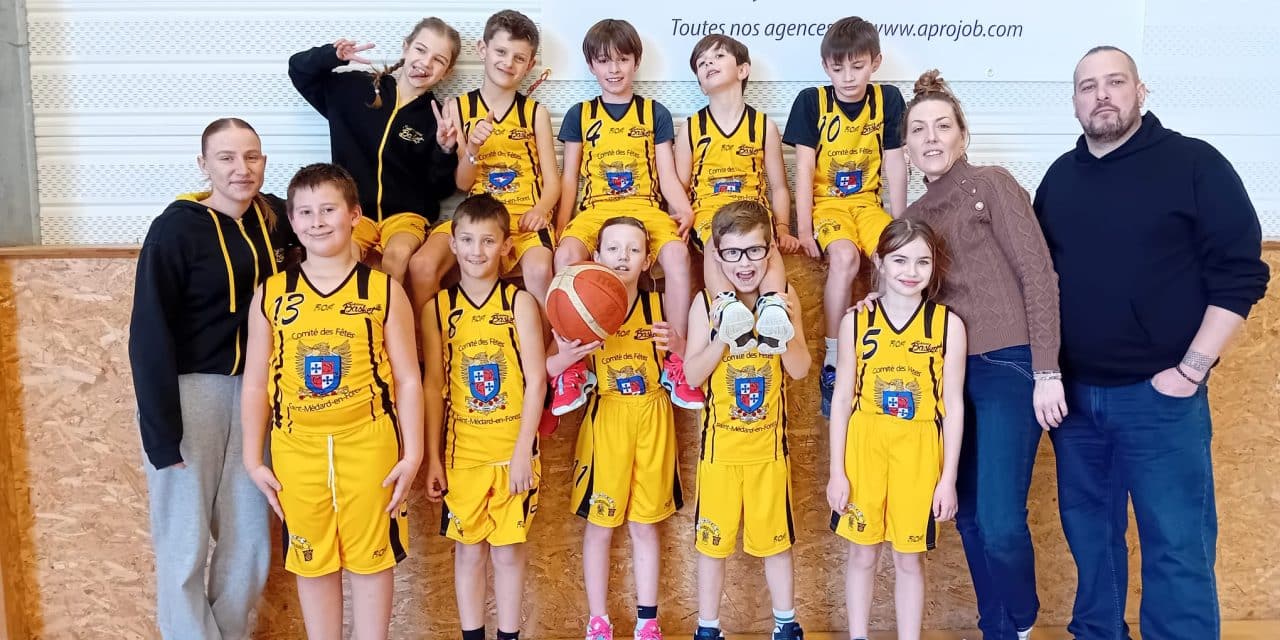Un beau match des U11 ce samedi 18 janvier..