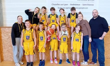 Un beau match des U11 ce samedi 18 janvier..