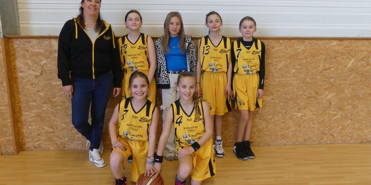 1er match de la saison pour l&rsquo;équipe U13F…