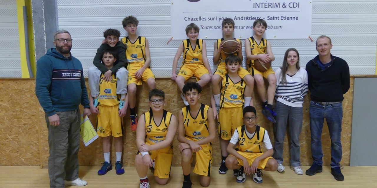 Retour sur le match des U13M contre Sorbier La Talaudière