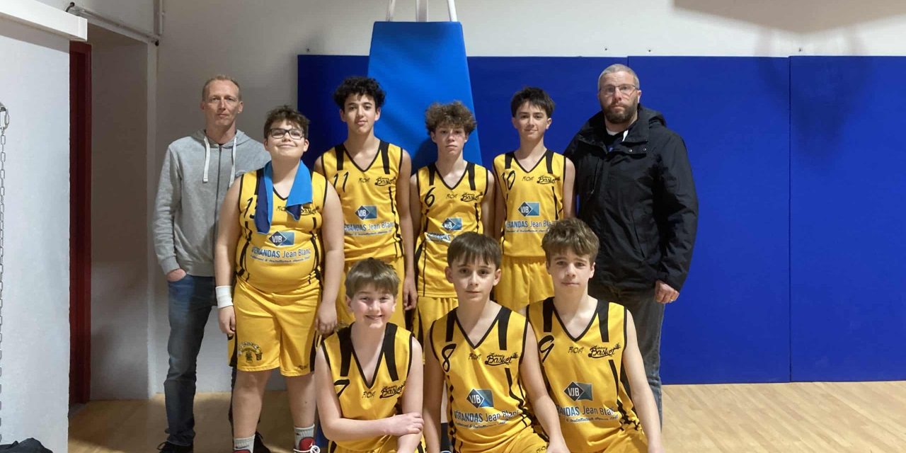 Retour sur le match des U13M contre Magique Basket