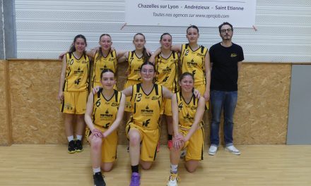 Victoire des U18F1 contre Feurs à domicile.