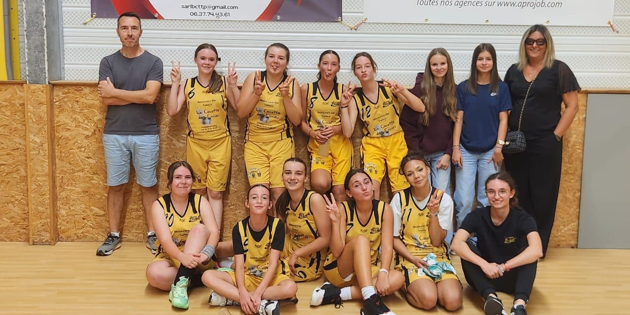 Les U15F ont bien lancé leur saison …