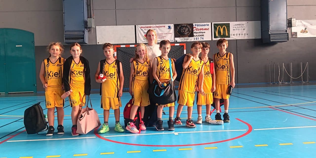 résumé match des U11 équipe 2 en déplacement ce samedi 27/09/25