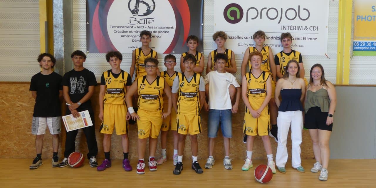 1er match des u15M contre Lorette et une première victoire