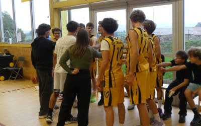 Victoire 81-67 des u15M contre rive de gier,