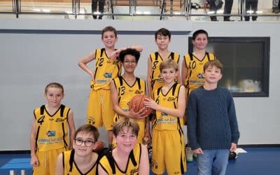 Encore un beau match de nos U13M …