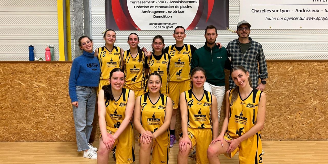 Victoire des U18F face à Veauche …