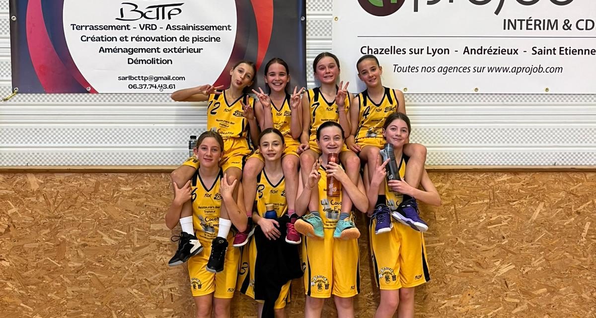 Petite défaite des U13F face à St Héand…