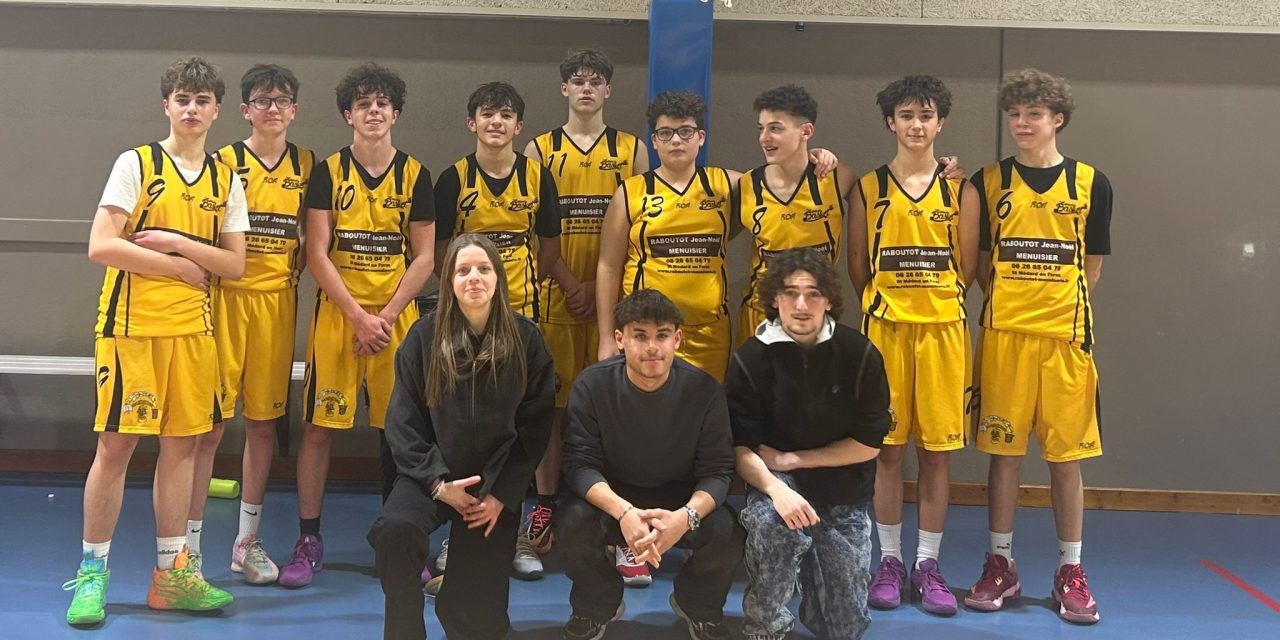 Match des u15M à Villerest