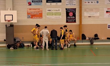 Match des seniors M à St Galmier