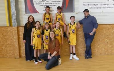 Défaite des U11M1 ce samedi à la halle des sports…