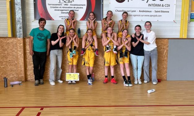 Victoire des U13F à domicile face à Montrond …