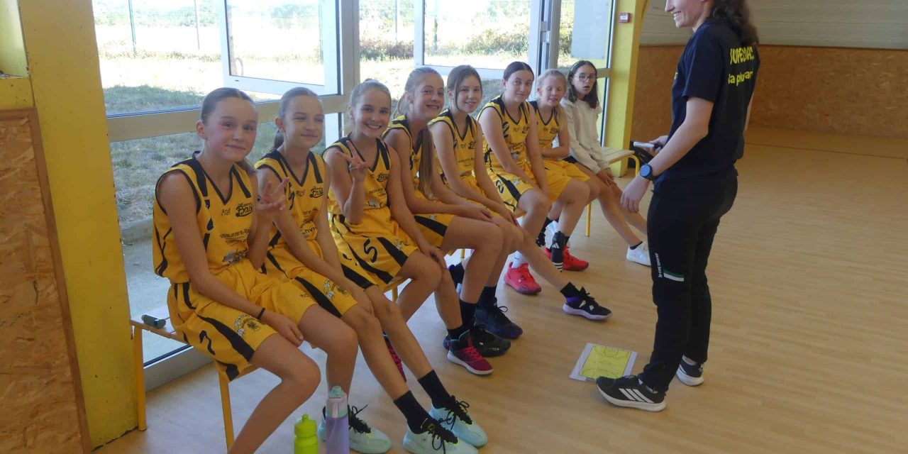 Premier match à domicile pour les U13F avec une victoire …